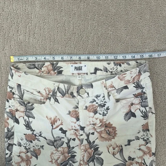 Paige Colette Crop Flare Denim - Picture 6 of 10